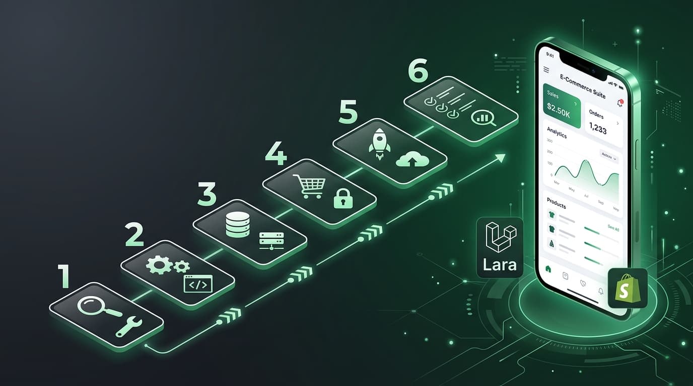 How I Built a Shopify Custom App with Laravel: A Step-by-Step Guide