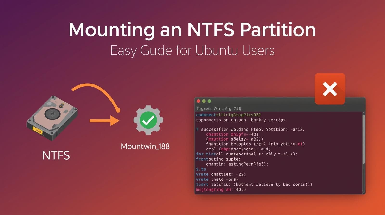 Mount NTFS Partition with Desktop Shortcut in Ubuntu